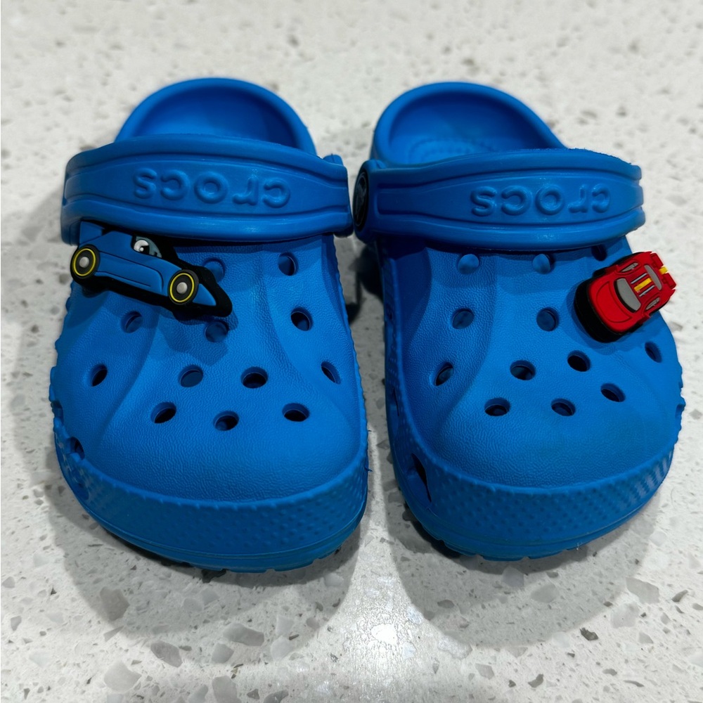Blue Toddler Crocs